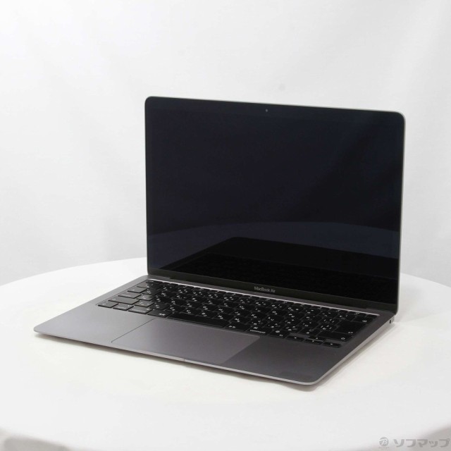 (中古)MacBook Air 13.3-inch Late 2020 MGN63J/A M1 8コアCPU_7コアGPU 16GB SSD512GB スペースグレイ (14.4 Sonoma)(198-ud)