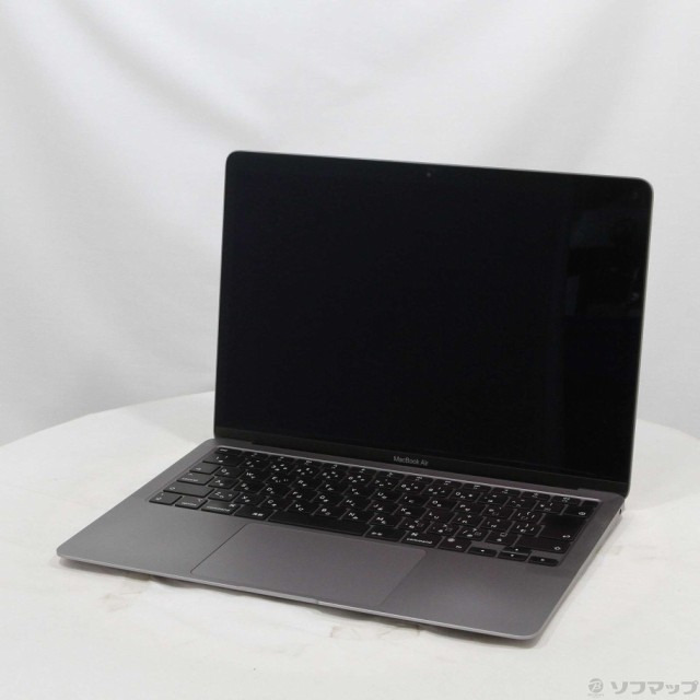 (中古)MacBook Air 13.3-inch Late 2020 MGN73J/A M1 8コアCPU_8コアGPU 16GB SSD512GB スペースグレイ (14.4 Sonoma)(258-ud)