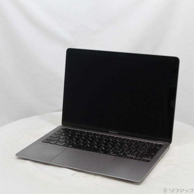 (中古)MacBook Air 13.3-inch Late 2020 MGN73J/A M1 8コアCPU_8コアGPU 16GB SSD512GB スペースグレイ (14.4 Sonoma)(352-ud)