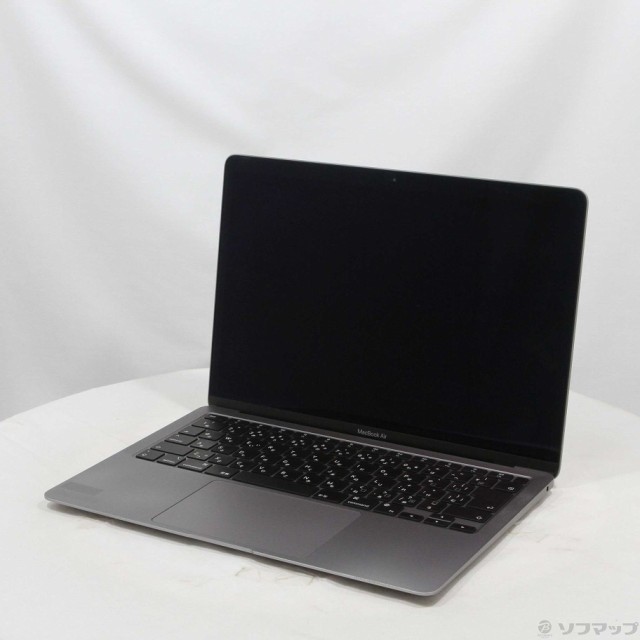 (中古)MacBook Air 13.3-inch Late 2020 MGN73J/A M1 8コアCPU_8コアGPU 16GB SSD512GB スペースグレイ (14.4 Sonoma)(344-ud)