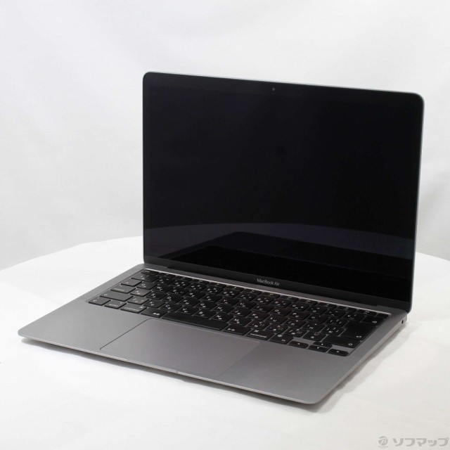 (中古)MacBook Air 13.3-inch Late 2020 MGN73J/A M1 8コアCPU_8コアGPU 16GB SSD512GB スペースグレイ (14.5 Sonoma)(258-ud)