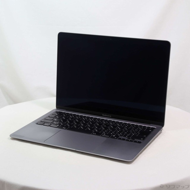 (中古)MacBook Air 13.3-inch Late 2020 MGN73J/A M1 8コアCPU_8コアGPU 16GB SSD512GB スペースグレイ (14.5 Sonoma)(348-ud)