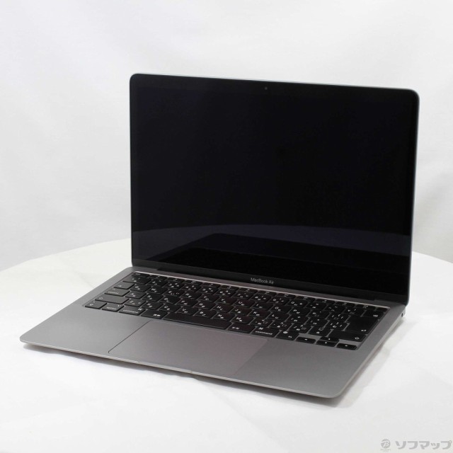 (中古)MacBook Air 13.3-inch Late 2020 MGN73J/A M1 8コアCPU_8コアGPU 16GB SSD512GB スペースグレイ (14.5 Sonoma)(258-ud)