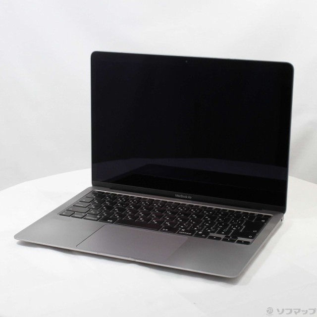 (中古)MacBook Air 13.3-inch Late 2020 MGN73J/A M1 8コアCPU_8コアGPU 16GB SSD512GB スペースグレイ (14.5 Sonoma)(344-ud)