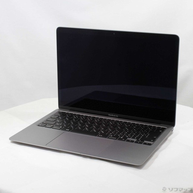 (中古)MacBook Air 13.3-inch Late 2020 MGN73J/A M1 8コアCPU_8コアGPU 16GB SSD512GB スペースグレイ (14.5 Sonoma)(348-ud)