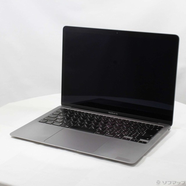 (中古)MacBook Air 13.3-inch Late 2020 MGN73J/A M1 8コアCPU_8コアGPU 16GB SSD512GB スペースグレイ (14.5 Sonoma)(198-ud)