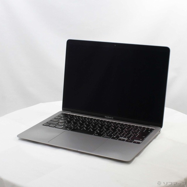 (中古)MacBook Air 13.3-inch Late 2020 MGN73J/A M1 8コアCPU_8コアGPU 16GB SSD512GB スペースグレイ (14.5 Sonoma)(196-ud)