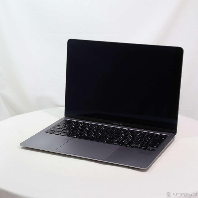 (中古)MacBook Air 13.3-inch Late 2020 MGN73J/A M1 8コアCPU_8コアGPU 16GB SSD512GB スペースグレイ (14.5 Sonoma)(269-ud)の通販は 60,489円
