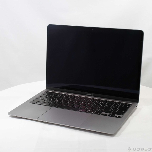 (中古)MacBook Air 13.3-inch Late 2020 MGN73J/A M1 8コアCPU_8コアGPU 16GB SSD512GB スペースグレイ (14.5 Sonoma)(258-ud)