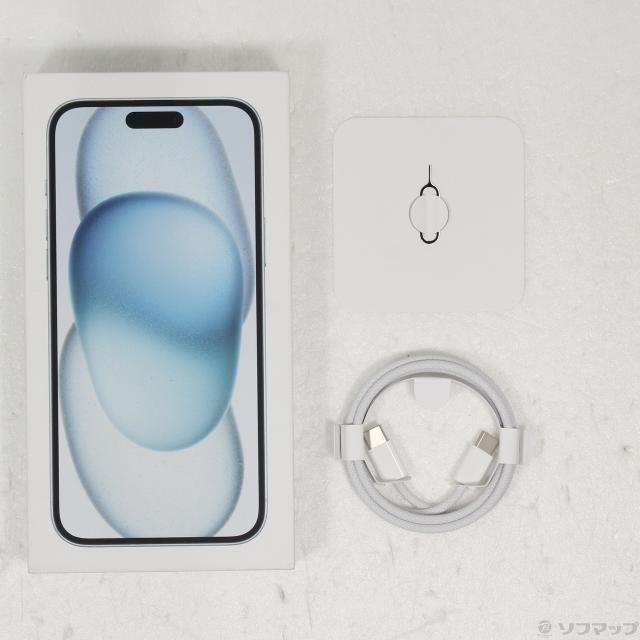 (中古)Apple iPhone15 Plus 128GB ブルー MU0D3J/A SIMフリー(262-ud)の通販は