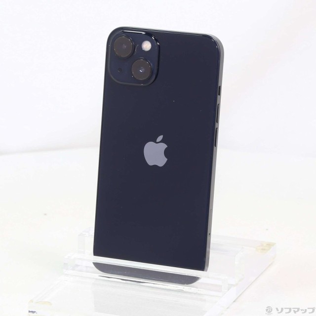 (中古)Apple iPhone13 128GB ミッドナイト MLNC3J/A SIMフリー(269-ud)