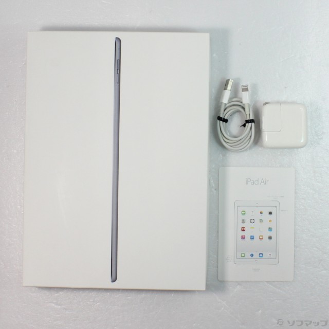 (中古)Apple iPad Air 2 32GB スペースグレイ MNV22J/A Wi-Fi(297-ud)