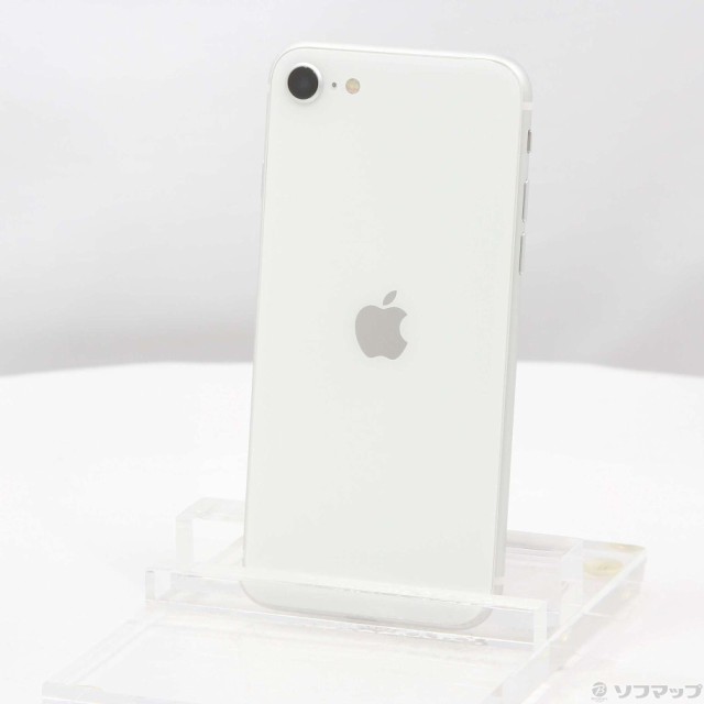 (中古)Apple iPhone SE 第2世代 64GB ホワイト MX9T2J/A SIMフリー(348-ud)