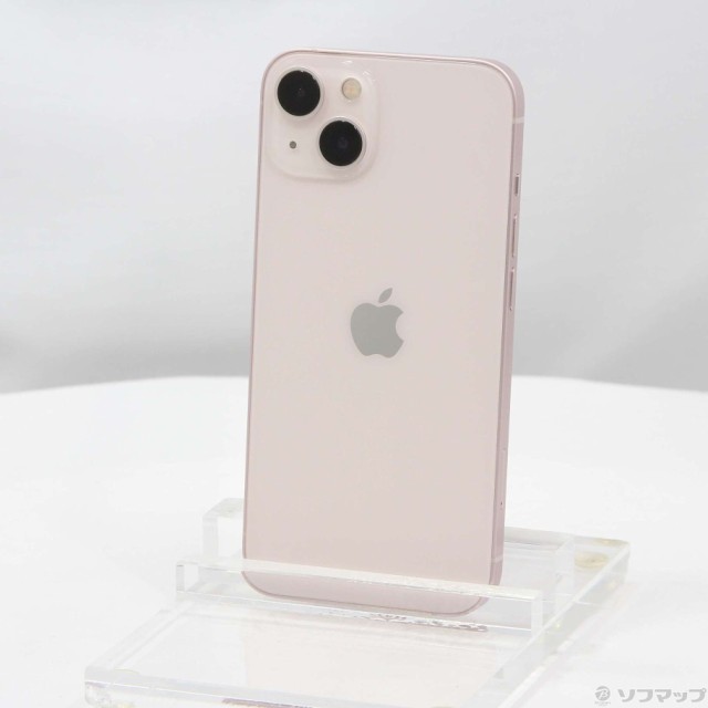 (中古)Apple iPhone13 128GB ピンク MLNE3J/A SIMフリー(295-ud)