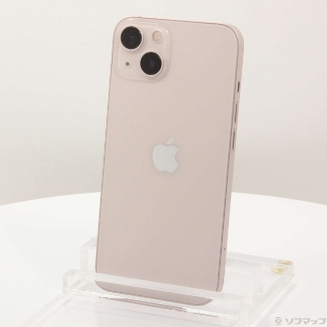 (中古)Apple iPhone13 128GB ピンク MLNE3J/A SIMフリー(251-ud)