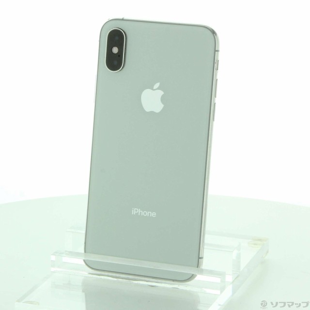 (中古)Apple iPhoneXS 64GB シルバー MTAX2J/A SIMフリー(348-ud)