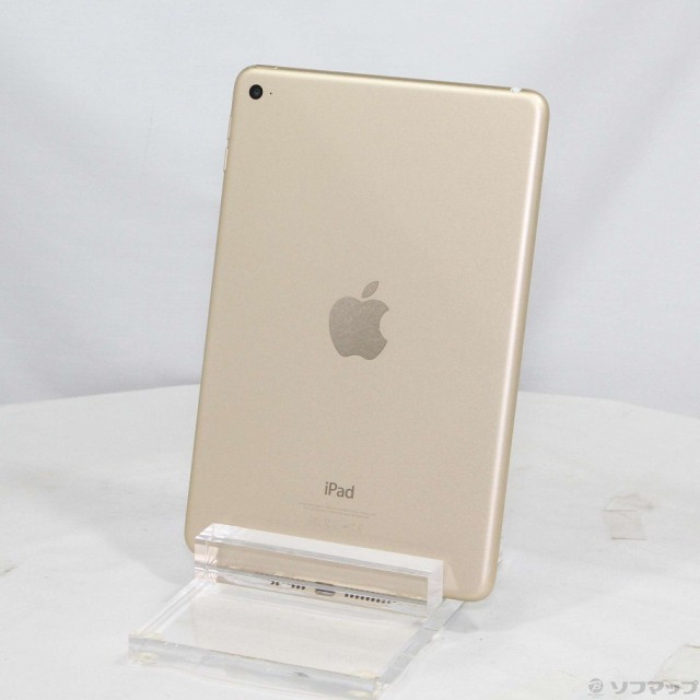 (中古)Apple iPad mini 4 128GB ゴールド MK9Q2J/A Wi-Fi(344-ud)