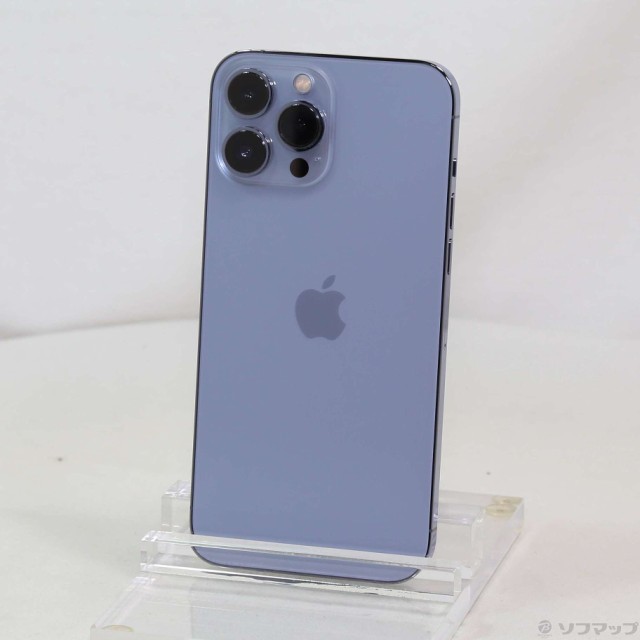 (中古)Apple iPhone13 Pro Max 256GB シエラブルー MLJD3J/A SIMフリー(262-ud)