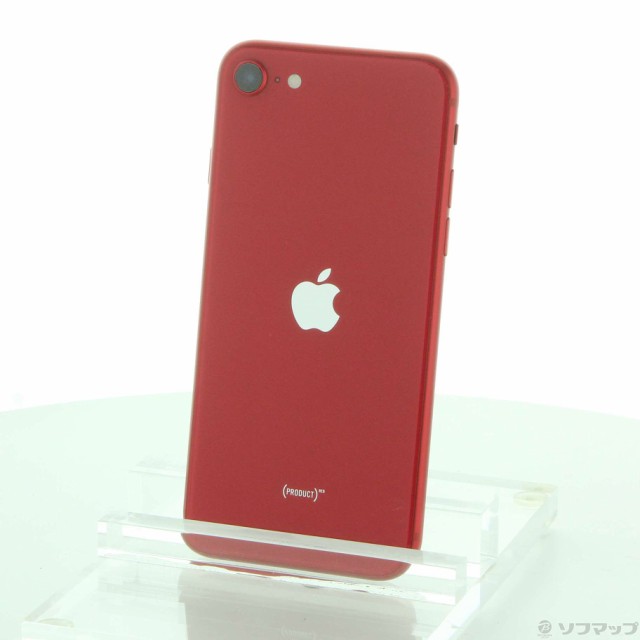 (中古)Apple iPhone SE 第2世代 64GB プロダクトレッド MHGR3J/A SIMフリー(344-ud)