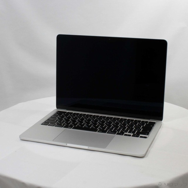 (中古)(展示品) MacBook Air 13.6-inch Mid 2022 MLXY3J/A M2 8コアCPU_8コアGPU 8GB SSD256GB シルバー (12.6 Monterey)(262-ud)