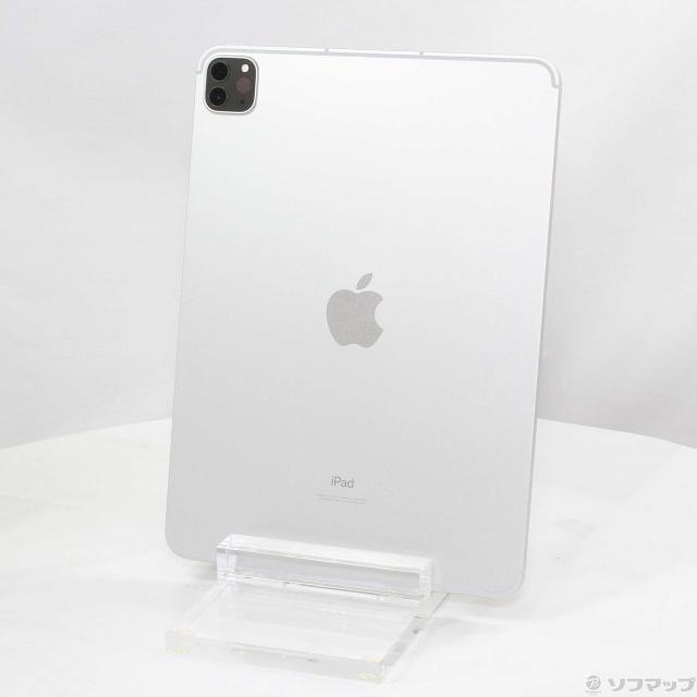 (中古)Apple iPad Pro 11インチ 第3世代 256GB シルバー MHW83J/A SIMフリー(297-ud)の通販は 55,897円
