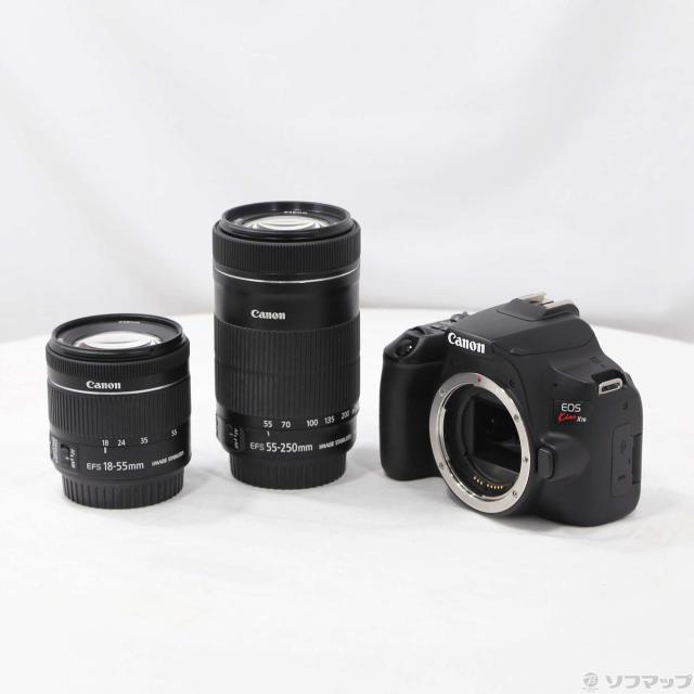 Canon EOS Kiss X10 ダブルズームキット ブラック(262-ud) カメラ