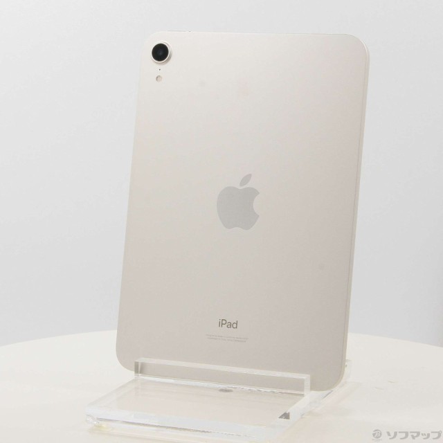 (中古)Apple iPad mini 第6世代 256GB スターライト MK7V3J/A Wi-Fi(352-ud)