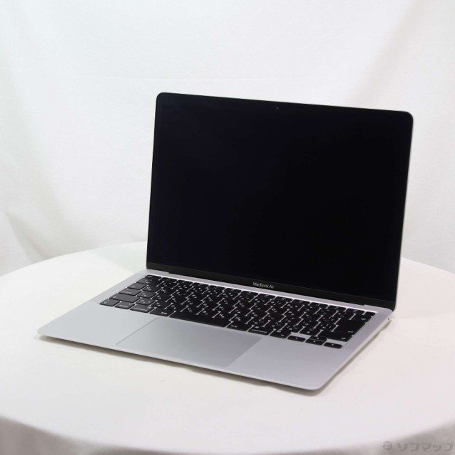 (中古)(展示品) MacBook Air 13.3-inch Late 2020 MGN93J/A M1 8コアCPU_7コアGPU 16GB SSD256GB シルバー (12.6 Monterey)(276-ud)