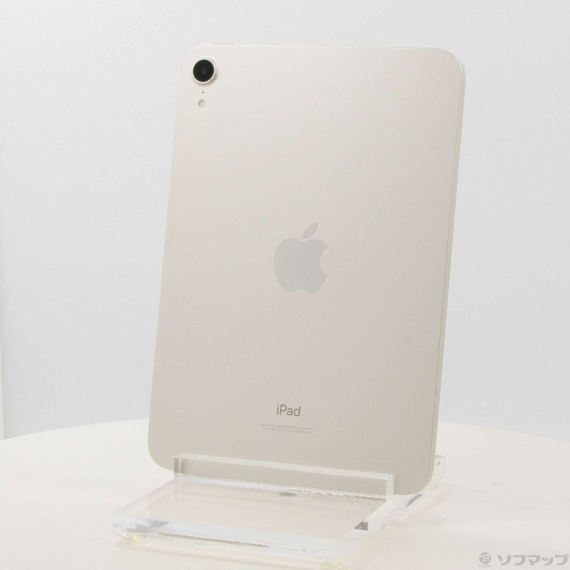 (中古)Apple iPad mini 第6世代 256GB スターライト MK7V3J/A Wi-Fi(198-ud)