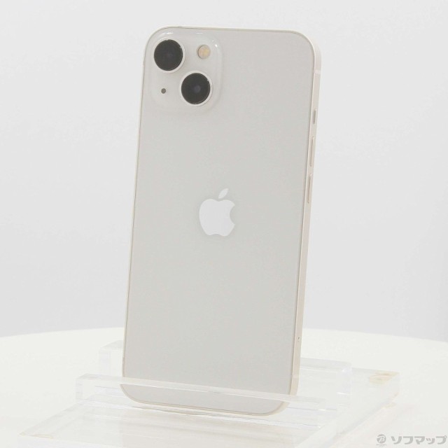 (中古)Apple iPhone13 128GB スターライト MLND3J/A SIMフリー(348-ud)