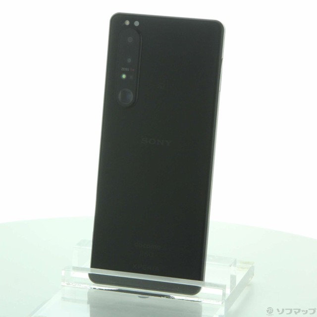 中古)SONY Xperia 1 III 256GB フロストブラック SO-51B docomoロック解除SIMフリー(352-