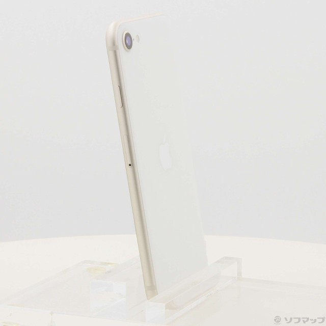 中古)Apple iPhone SE 第3世代 128GB スターライト MMYG3J/A SIMフリー(368-ud) - 携帯電話本体