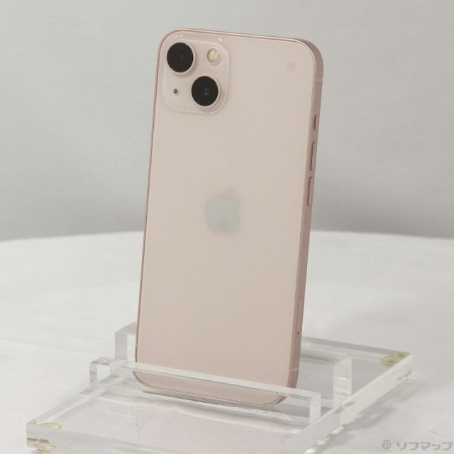 (中古)Apple iPhone13 128GB ピンク MLNE3J/A SIMフリー(297-ud)