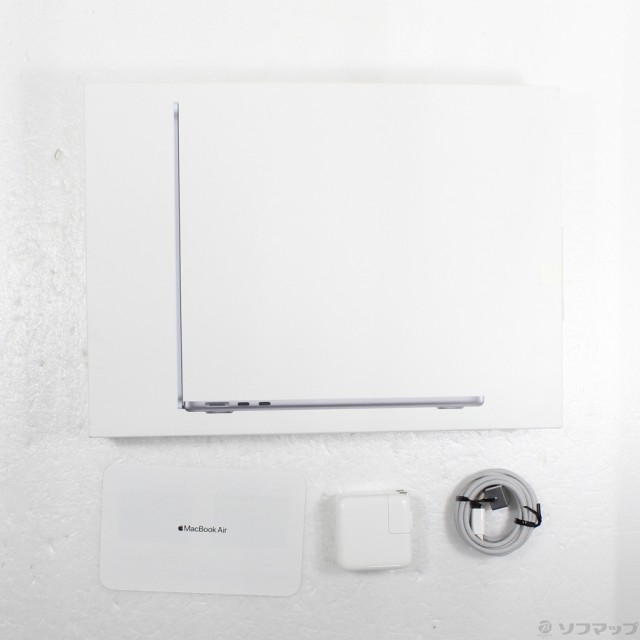 (中古)MacBook Air 13.6-inch Mid 2022 MLXW3J/A M2 8コアCPU_8コアGPU 8GB SSD256GB スペースグレイ (12.6 Monterey)(344-ud)