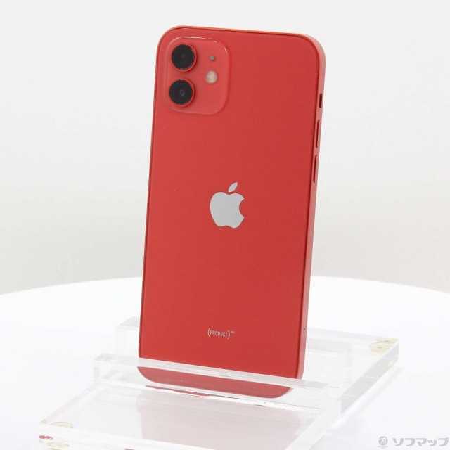 (中古)Apple iPhone12 128GB プロダクトレッド MGHW3J/A SIMフリー(269-ud)