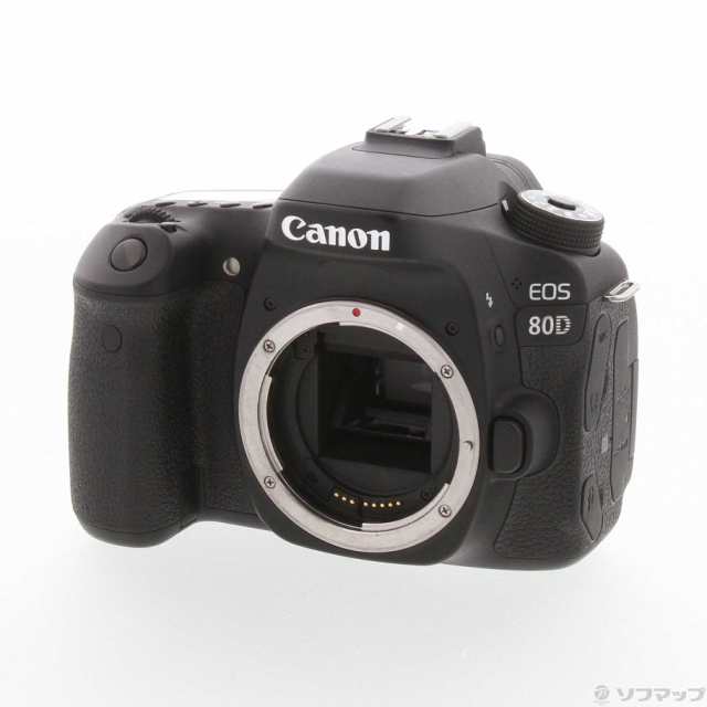 (中古)Canon EOS 80D ボディ ブラック(258-ud)