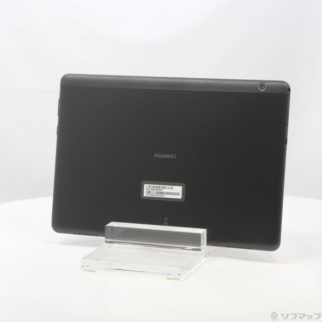 (中古)HUAWEI MediaPad T5 10 J:COM 32GB ブラック AGS2-W09 Wi-Fi(377-ud)