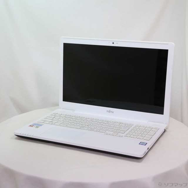 (中古)FUJITSU 格安安心パソコン LIFEBOOK AH50/X FMVA50XWP プレミアムホワイト (Windows 10)(305-ud)