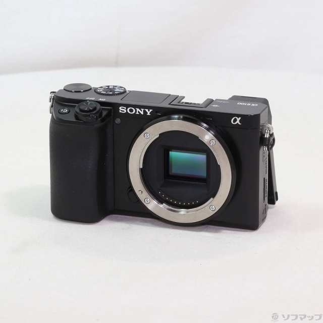 (中古)SONY ミラーレス一眼カメラ α6100 ILCE-6100 B ブラック ボディ単体(262-ud)