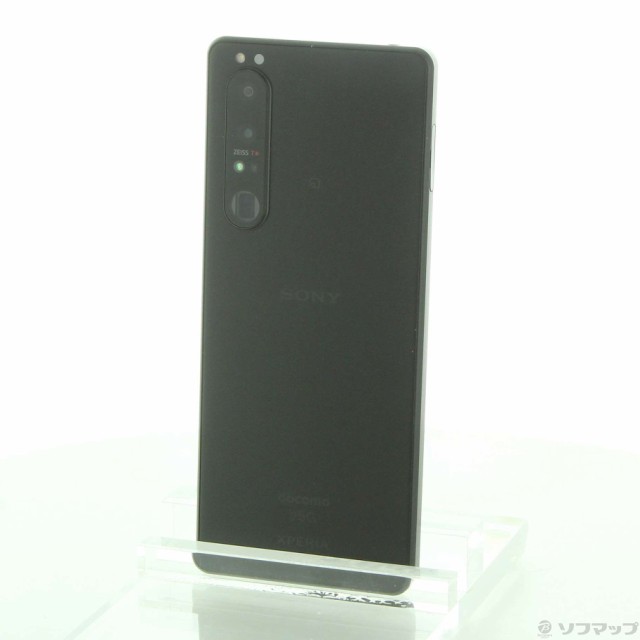 (中古)SONY Xperia 1 III 256GB フロストブラック SO-51B docomoロック解除SIMフリー(269-ud)