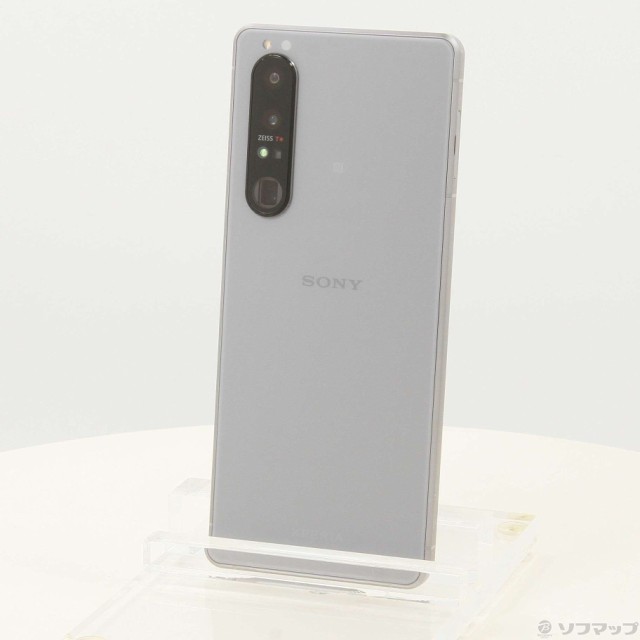 (中古)SONY Xperia 1 III 512GB フロストグレー XQ-BC42 SIMフリー(269-ud)