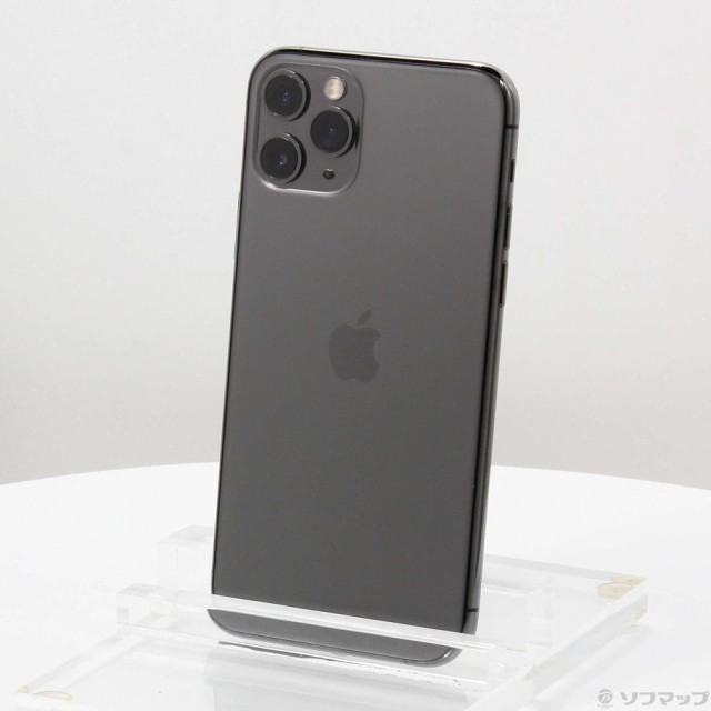 (中古)Apple iPhone11 Pro 256GB スペースグレイ MWC72J/A SoftBank(251-ud)