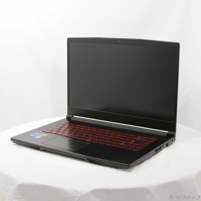 (中古)MSI (展示品) Thin GF63 12U THIN-GF6312UC3050JP ブラック(348-ud)