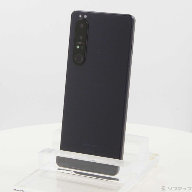 (中古)SONY Xperia 1 III 256GB フロストパープル SO-51B docomoロック解除SIMフリー(344-ud)