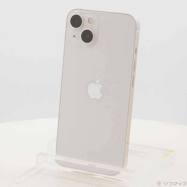 (中古)Apple iPhone13 128GB スターライト MLND3J/A SIMフリー(251-ud)