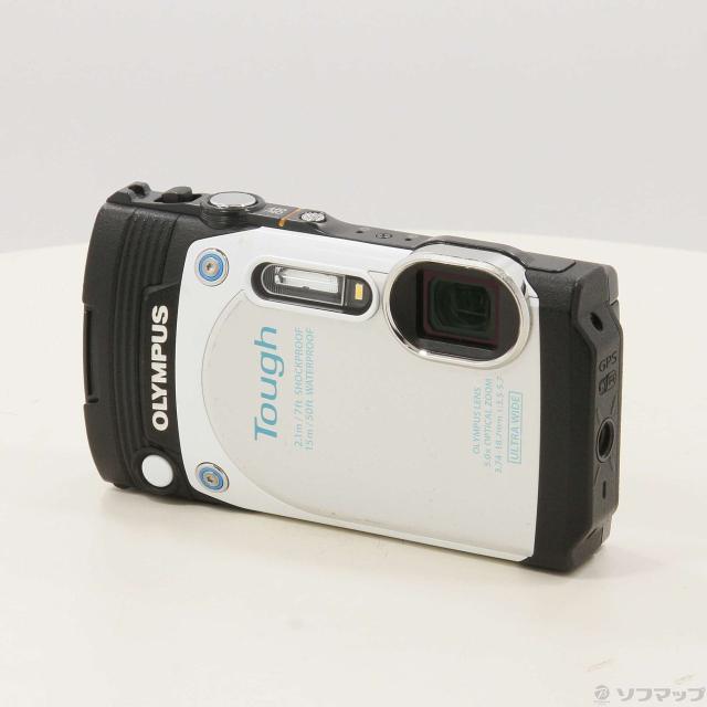 中古)OLYMPUS OLYMPUS STYLUS TG-870 Tough ホワイト(198-ud) 