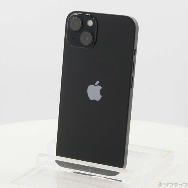 (中古)Apple iPhone13 128GB ミッドナイト MLNC3J/A SIMフリー(349-ud)