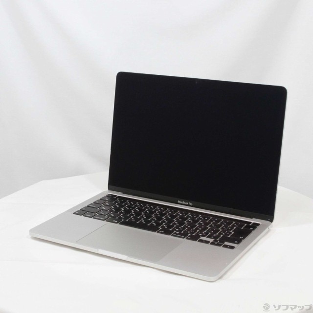 (中古)Apple MacBook Pro 13.3-inch Mid 2020 MXK72J/A Core_i5 1.4GHz 8GB SSD512GB シルバー (10.15 Catalina)(198-ud)