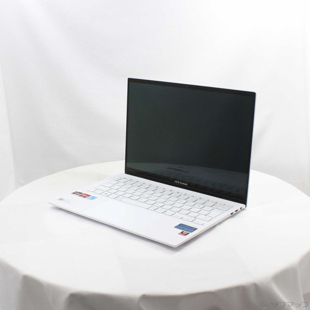 (中古)ASUS Zenbook S 13 OLED UM5302TA UM5302TA-LX192W リファインドホワイト(377-ud)