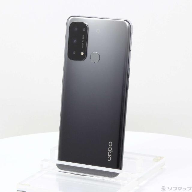 (中古)OPPO OPPO Reno5 A 128GB シルバーブラック A103OP Y!mobile SIMフリー(295-ud)の通販は 20,878円